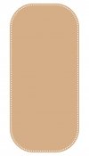 Bedbodem 75 X 35 CM, 5 mm perforatie