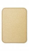 MDF bodem 34 X 24 CM, 5 mm perforatie
