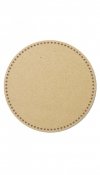 MDF bodem rond 22 cm, 5mm perforatie
