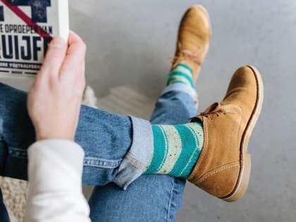 Tweed Stripes Soqs