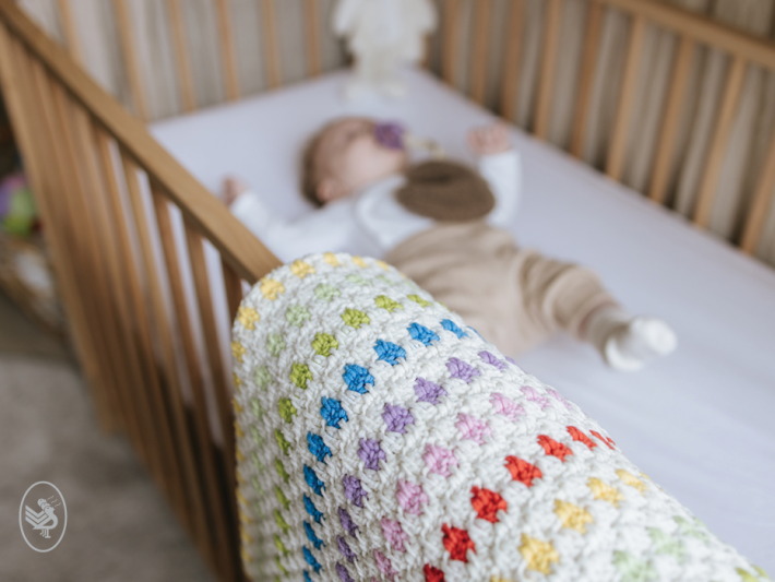 Lit bébé / couverture de couette de berceau Chypre Plaid bébé garçon fille  Pépinière neutre Couverture rétro pour bébé Couverture de lit de bébé en  lin -  France
