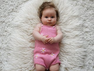 NINI - Daisy Romper - Blue main image 1
