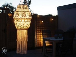 Garden Summer Macramé Lamp