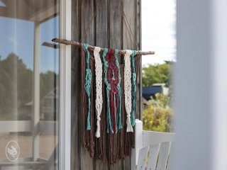 Le macramé Terre et Eau