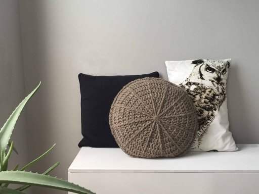 Chunky rundes Kissen