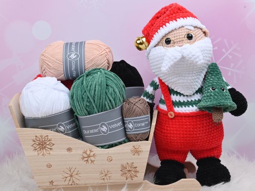 Durable Gehaakte Kerstman