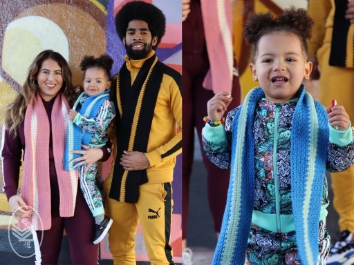 Family Stripe Scarf
