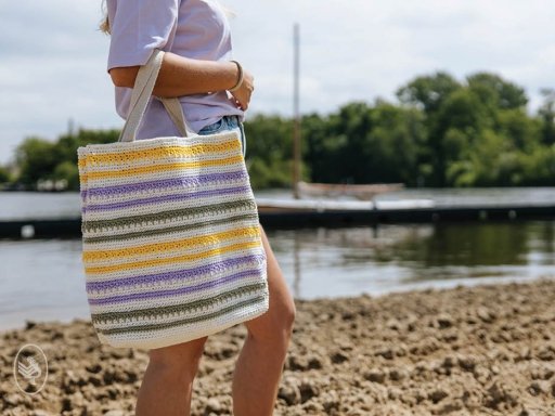 Summer Striped Bag