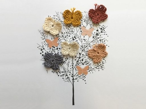 Vlinders Durable Coral