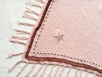 Durable Cosy Omslagdoek met patch