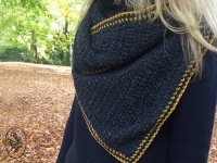 Asymmetrische sjaal Durable Forest