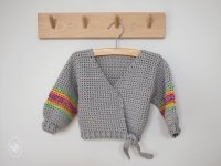 Baby Cardigan Rainbow