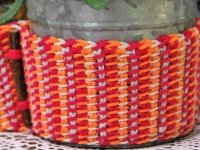 Blumentopfhüllen in Tunesischer Häkeltechnik