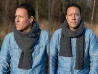 Cable scarf Fabian