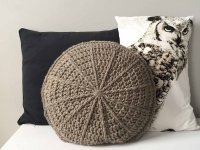 Chunky rundes Kissen
