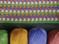Comfy Granny Stripe Blanket