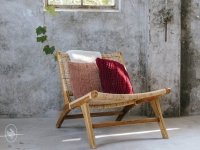 Coussin Velvet Popcorn
