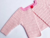 Crochet pattern cardigan Anna