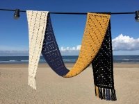 Double 4 vier steken sjaal