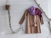 Echarpe d’enfant à pompons