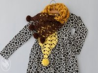 Echarpe d’enfant à pompons Durable