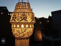 Garden Summer Macramé Lamp
