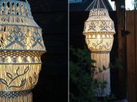 Garden Summer Macramé Lamp