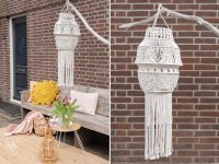 Garden Summer Macramé Lamp