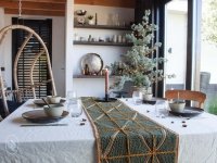 Glam Christmas Table Runner