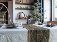 Glam Christmas Table Runner