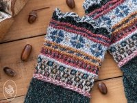 Handschuhe in Fair Isle