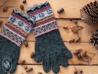 Handschuhe in Fair Isle