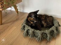 Macramé Cat Bed