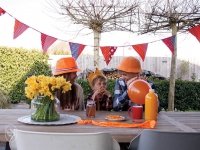 Orange Bucket Hat
