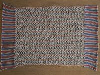 Peach and Blue Placemat
