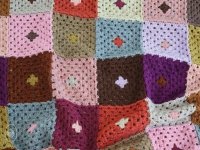 Plaid petits signes plus