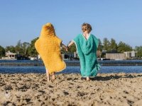 Poncho de piscine et de plage