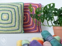 Textured Retro Pillow