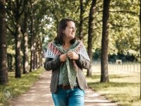 Tweed Horizon Shawl