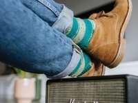 Tweed Stripes Soqs