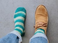 Tweed Stripes Soqs