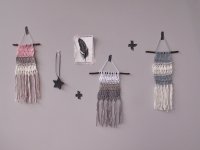 Wandbehang in Gabelhäkel-Technik