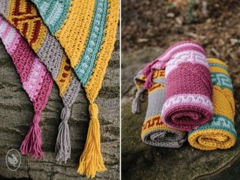 Durable CAL - Autumn Mosaic Shawl