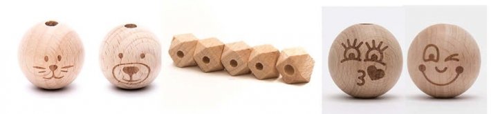 Wooden beads